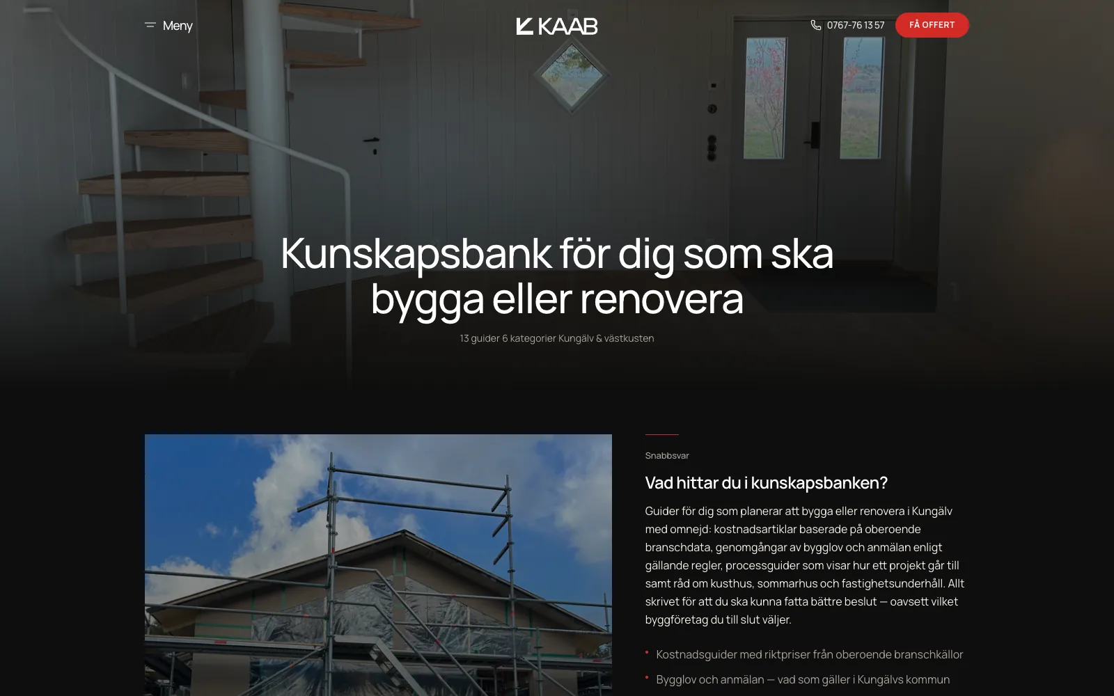 Kunskapsbanken för den som ska bygga eller renovera