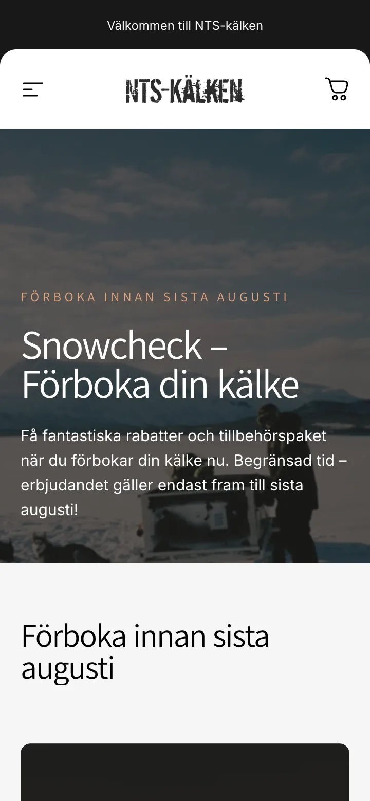 Snowcheck i mobil