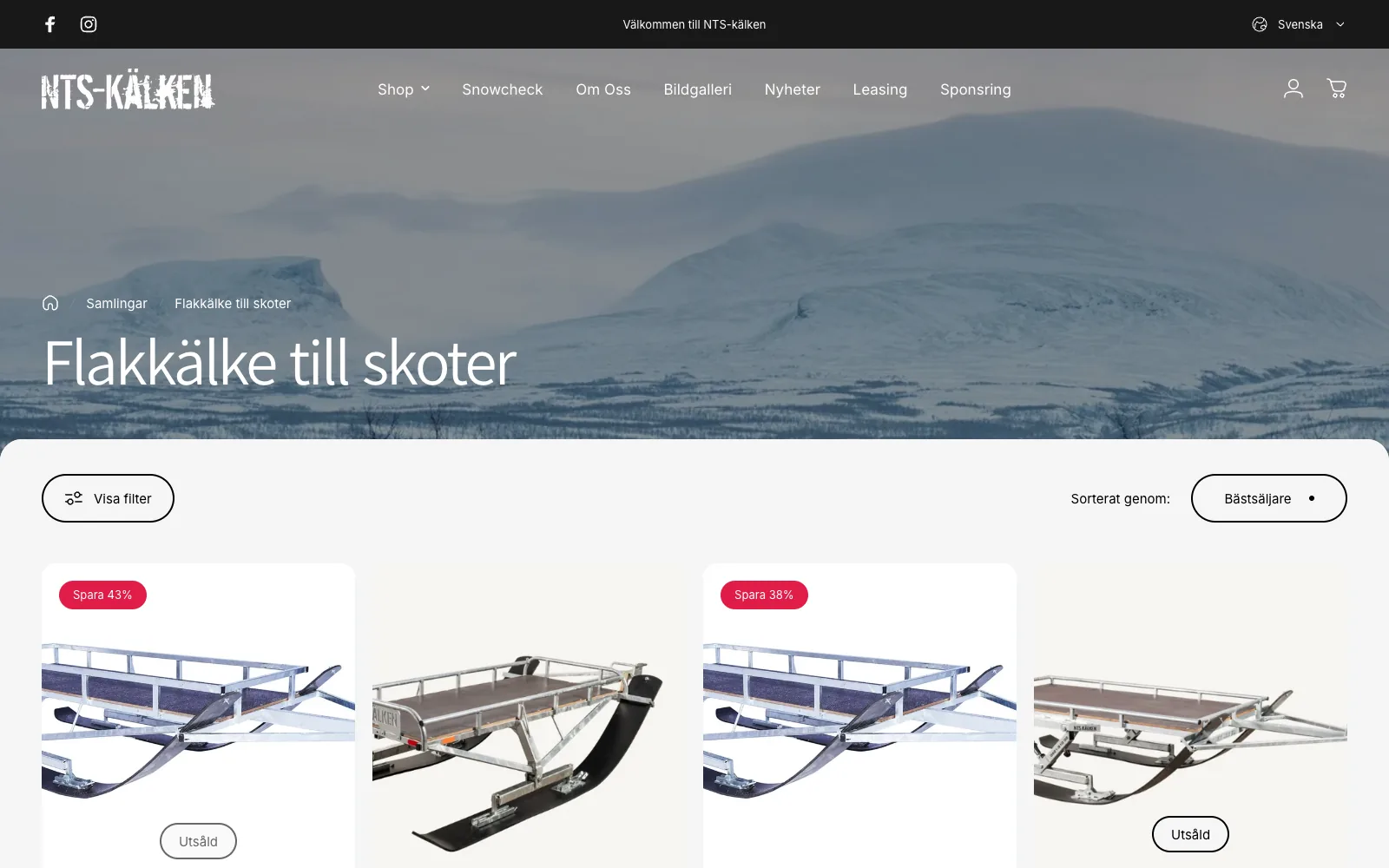 Kategorisidan för flakkälkar