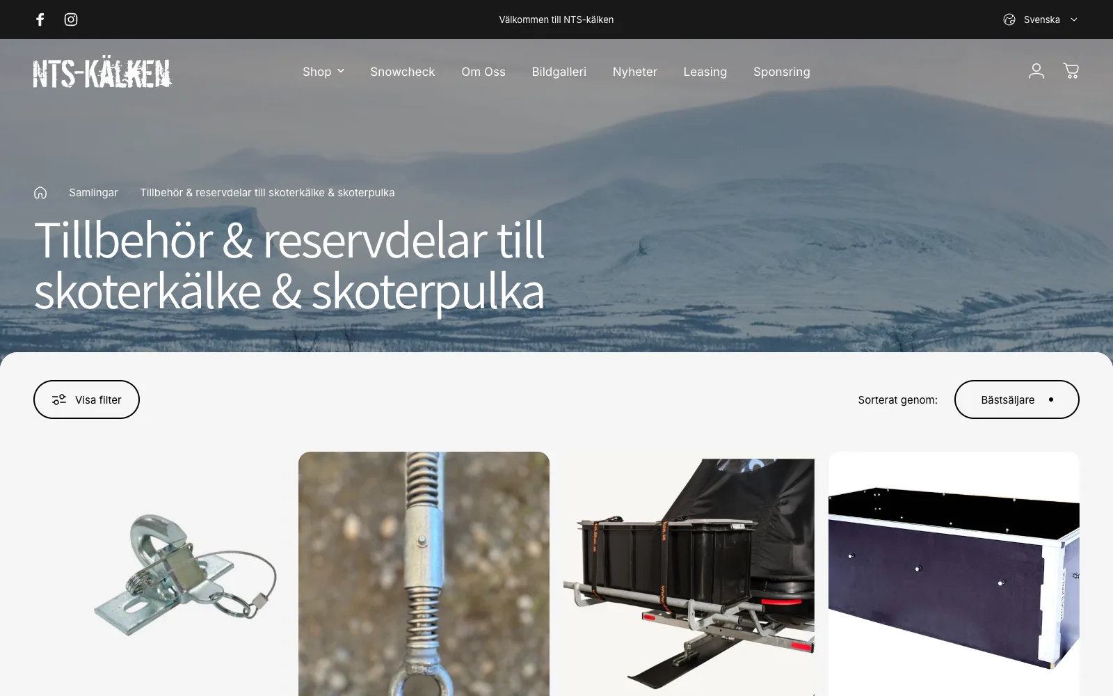 Tillbehör och reservdelar