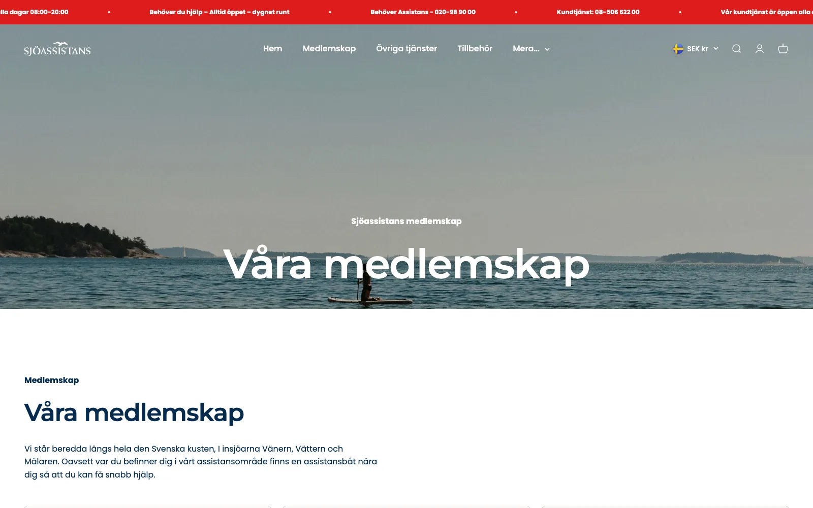 Översikten över medlemskapen